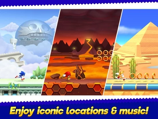 Изображение игры: Sonic Runners Adventure
