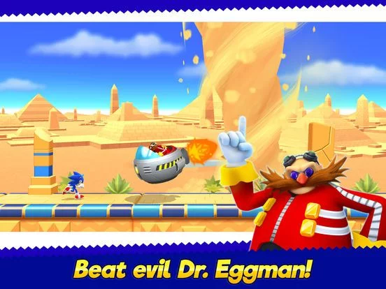 Изображение игры: Sonic Runners Adventure