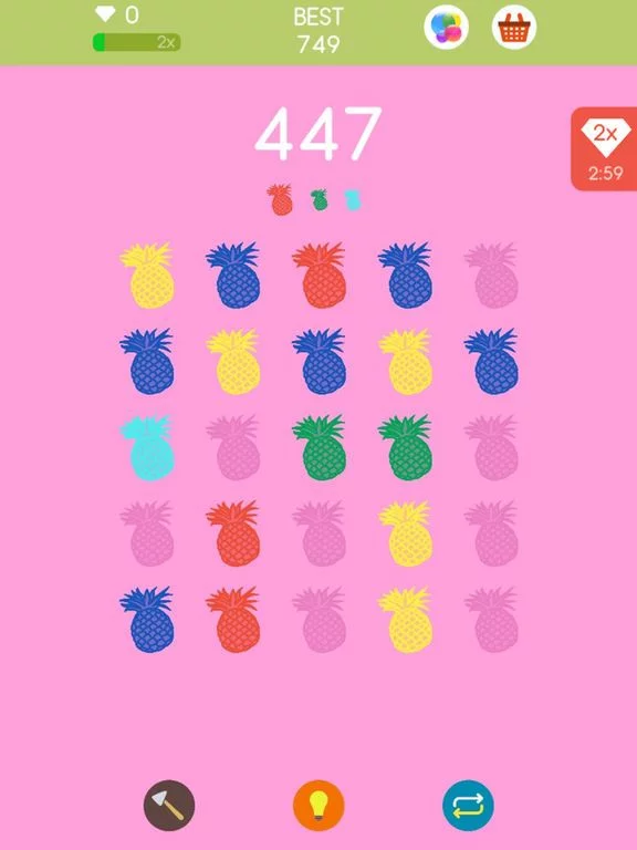 Изображение игры: Squares: A Game about Matching Colors