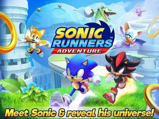 Изображение игры: Sonic Runners Adventure