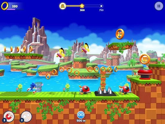 Изображение игры: Sonic Runners Adventure