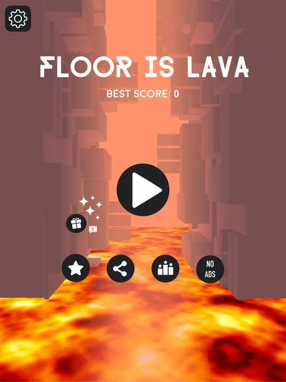 Изображение игры: Floor is Lava!