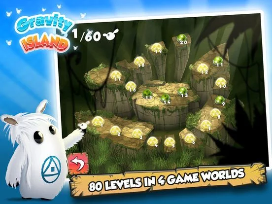 Изображение игры: Gravity Island - Shiro's Adventure