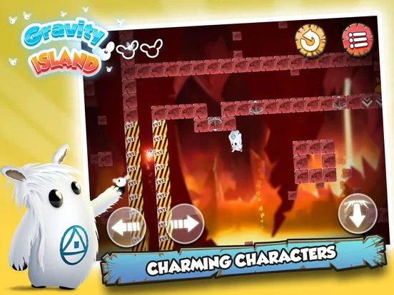 Изображение игры: Gravity Island - Shiro's Adventure