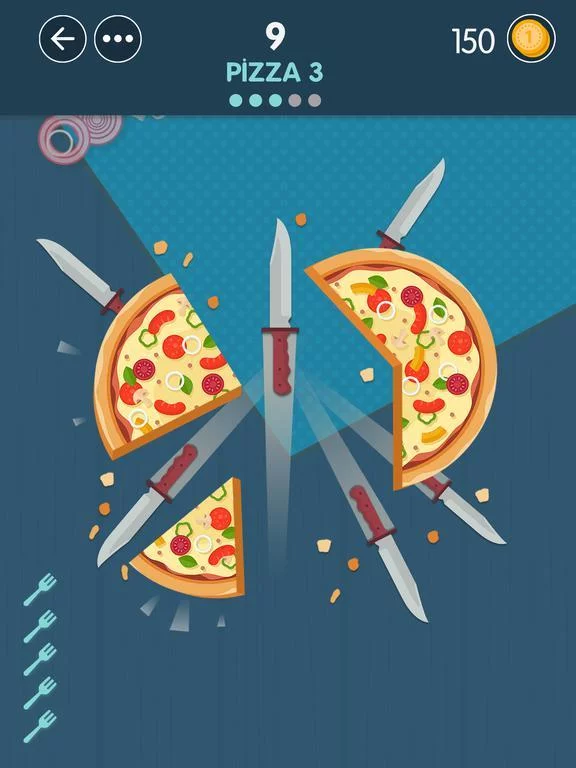 Изображение игры: Fork Fight: Hit the target!