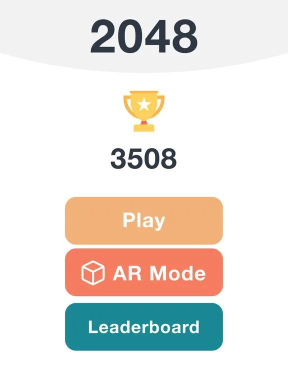 Изображение игры: 2048: Classic and AR