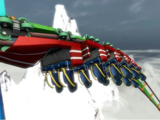 Изображение игры: Roller Coaster Himalayas VR