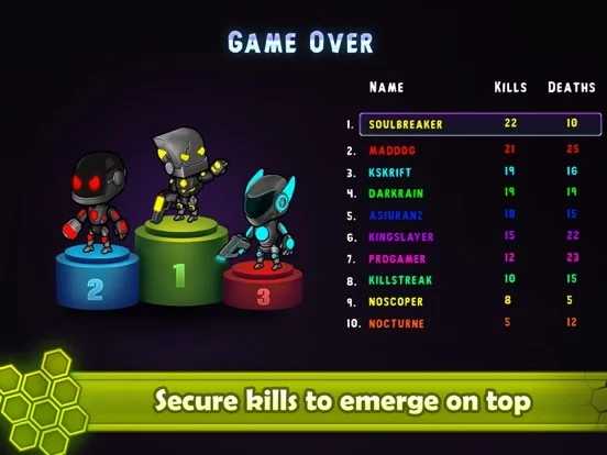 Изображение игры: Neon Blasters Multiplayer