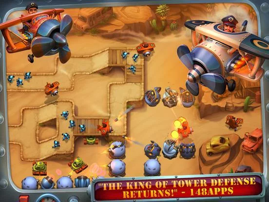 Изображение игры: Fieldrunners 2 for iPad