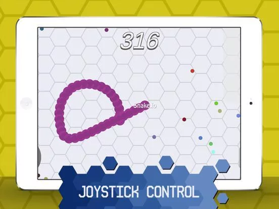 Изображение игры: Snake.io - Fun Online Slither