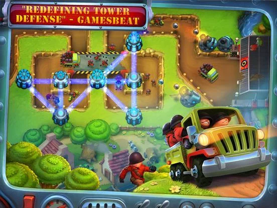 Изображение игры: Fieldrunners 2 for iPad