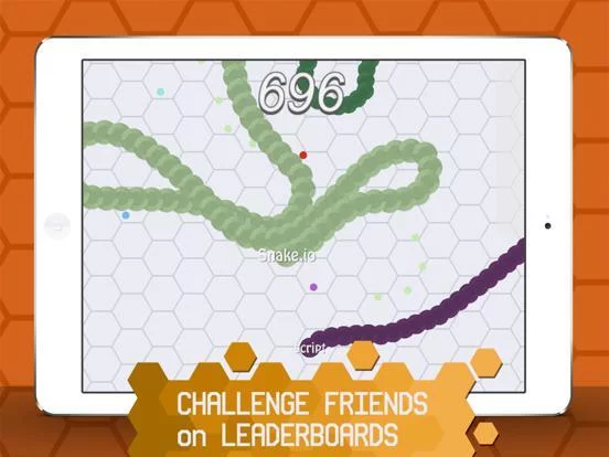 Изображение игры: Snake.io - Fun Online Slither