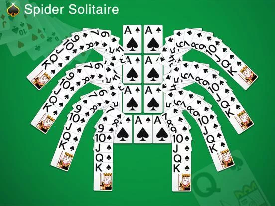 Изображение игры: ⋆Spider Solitaire⋆