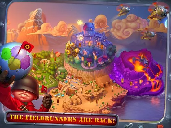 Изображение игры: Fieldrunners 2 for iPad