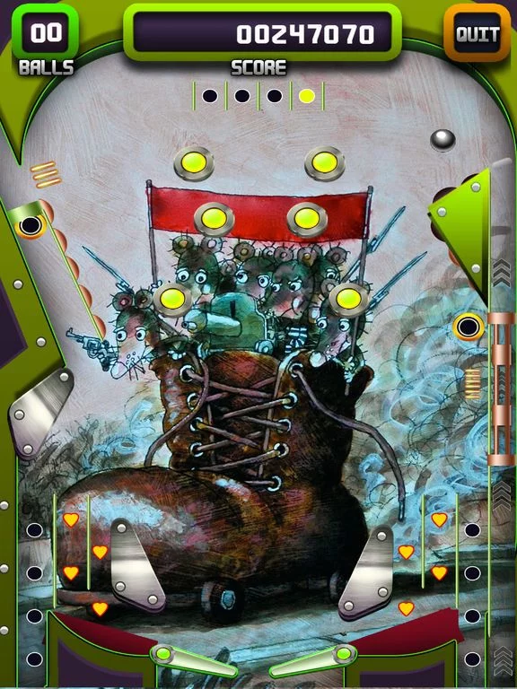 Изображение игры: Mouse in the Boot Pinball