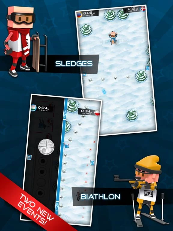 Изображение игры: Flick Champions Winter Sports