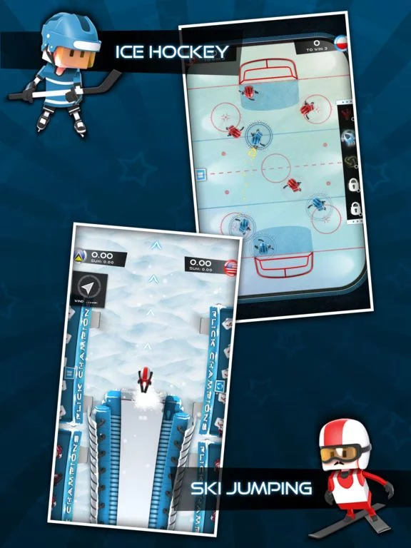 Изображение игры: Flick Champions Winter Sports