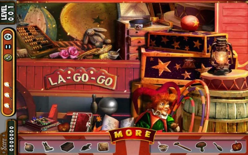 Изображение игры: Hidden Objects - The Big Circus Mystery - My Watch Shop - WANTED Dead or Alive