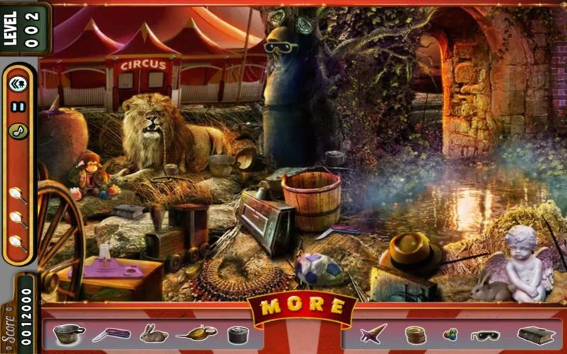 Изображение игры: Hidden Objects - The Big Circus Mystery - My Watch Shop - WANTED Dead or Alive