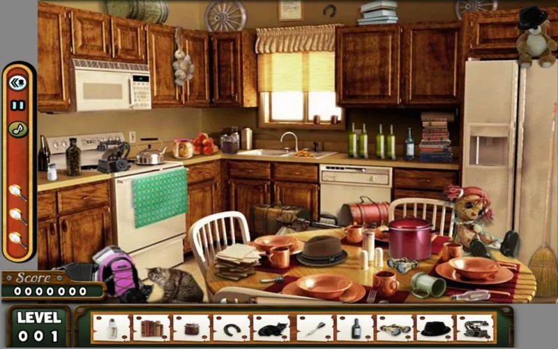 Изображение игры: Hidden Objects - LONDON - My Paradise - My Kitchen