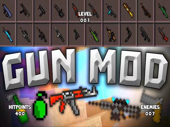 Изображение игры: Guns Craft Mod