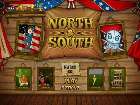 Изображение игры: NORTH & SOUTH - The Game (Pocket Edition)