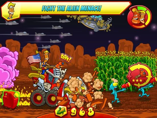 Изображение игры: Farm Invasion USA