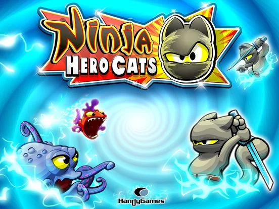 Изображение игры: Ninja Hero Cats