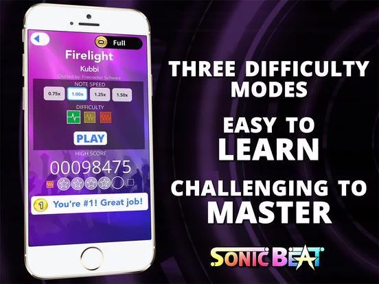 Изображение игры: Sonic Beat