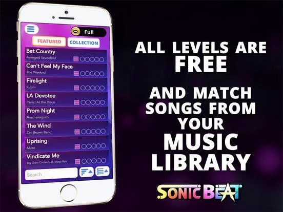 Изображение игры: Sonic Beat
