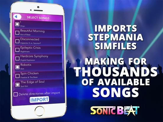 Изображение игры: Sonic Beat