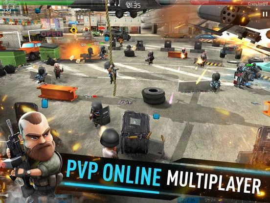 Изображение игры: WarFriends: PvP Army Shooter
