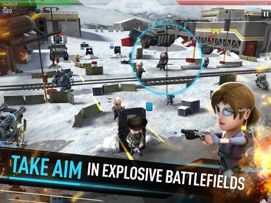 Изображение игры: WarFriends: PvP Army Shooter