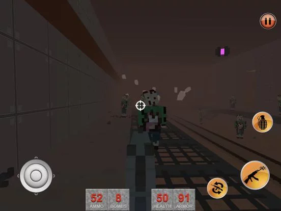 Изображение игры: Pixel Zombies Planet