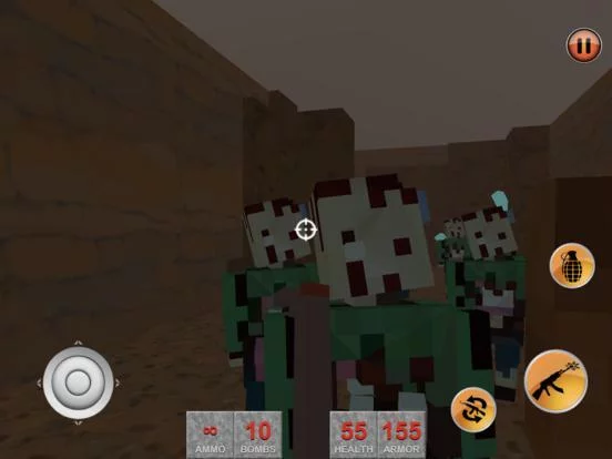 Изображение игры: Pixel Zombies Planet