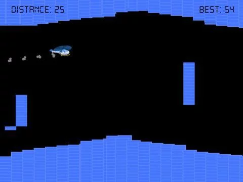 Изображение игры: Retro Helicopter Game