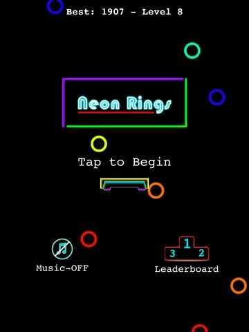 Изображение игры: Neon Rings