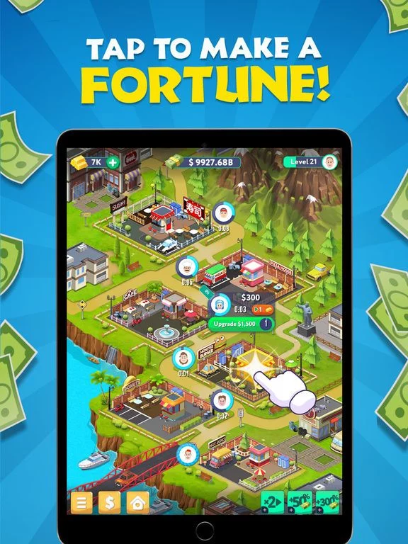 Изображение игры: Tapitalist – Idle Money Miner