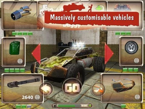 Изображение игры: Zombie Derby: Race and Kill