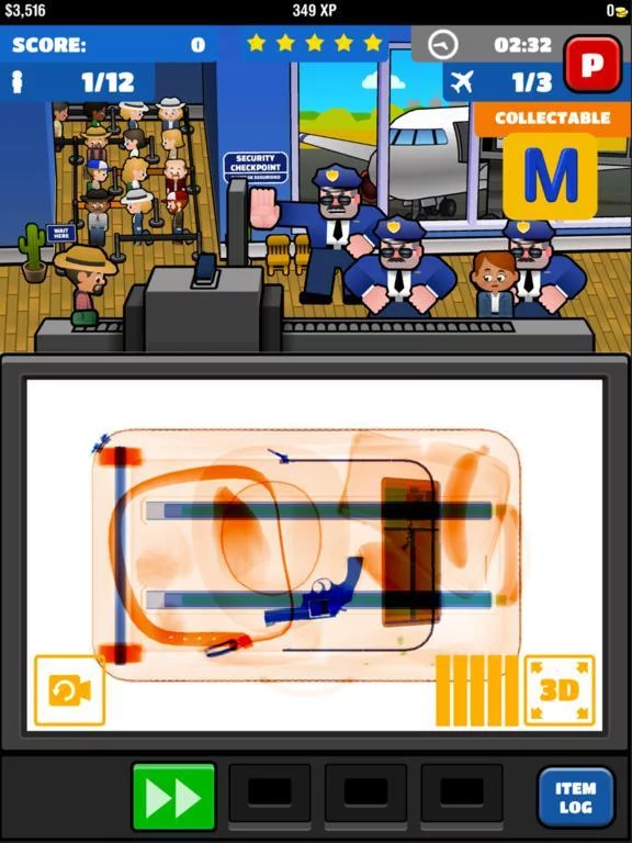 Изображение игры: Airport Scanner 2