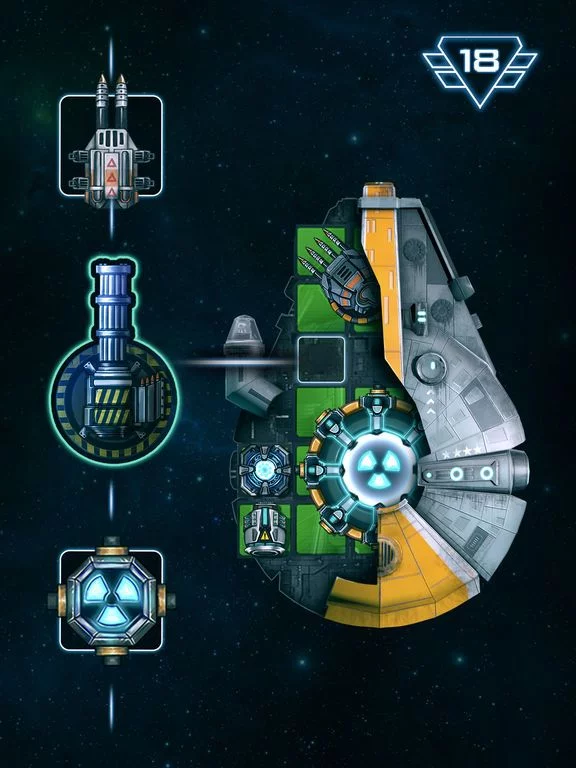 Изображение игры: Space Arena: Build & Fight MMO