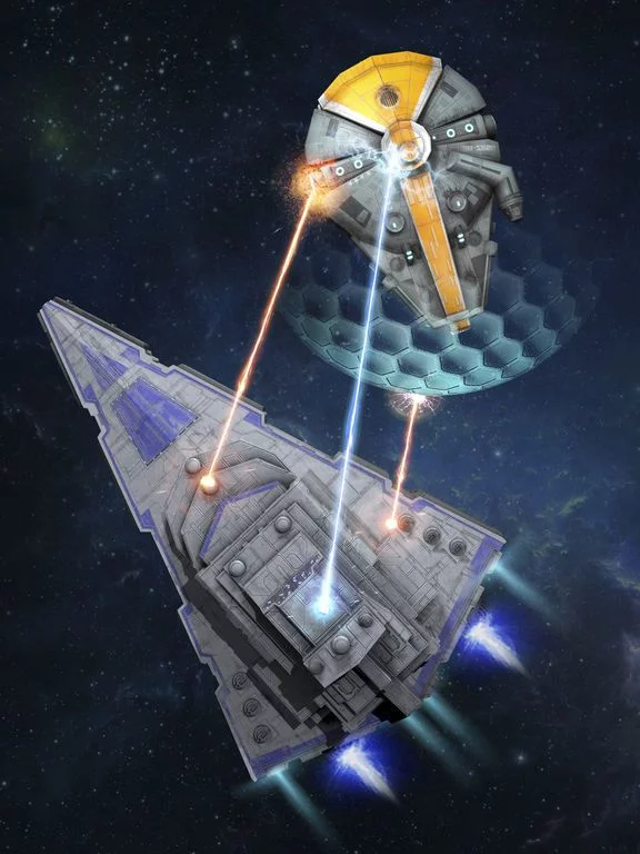 Изображение игры: Space Arena: Build & Fight MMO