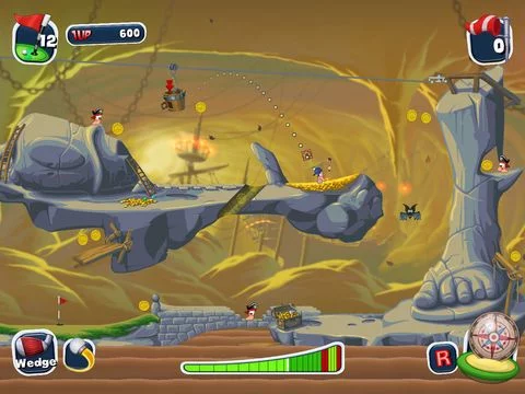 Изображение игры: Worms Crazy Golf HD
