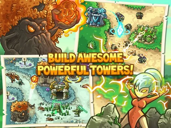 Изображение игры: Kingdom Rush Origins HD