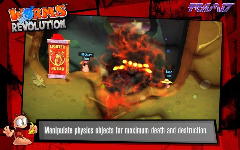 Изображение игры: Worms Revolution - Deluxe Edition