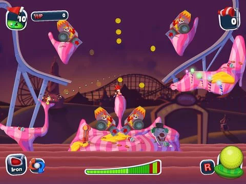 Изображение игры: Worms Crazy Golf HD