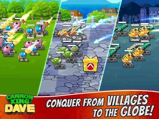 Изображение игры: Cannon king Dave