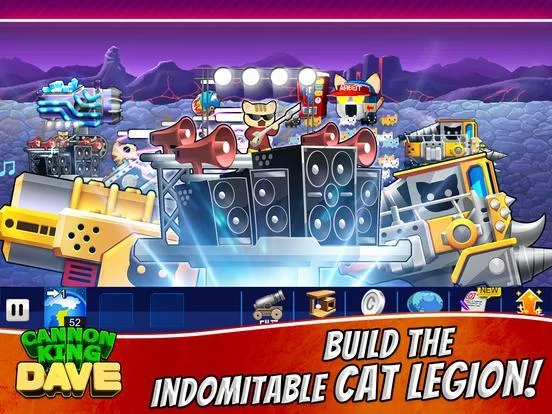Изображение игры: Cannon king Dave