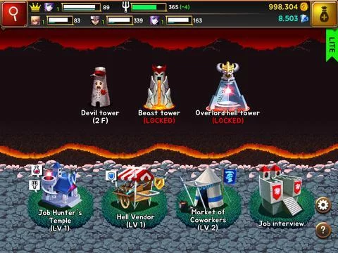 Изображение игры: Hell Tower Lite