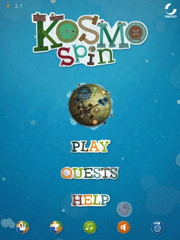 Изображение игры: Kosmo Spin